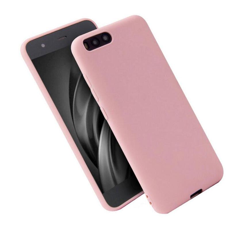 Канди-цветный чехол для Xiaomi Mi 6 Матовый чехол Xiaomi Mi6 Силиконовый ТПУ Мягкая задняя крышка Чехол для Xiaomi Mi 6