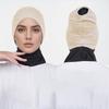 Muslim Inner Cap Hijab For Women Solid Underscarf Hijab Undercap Scarf Turban Hat Islamic Muslim Hijabs Ready To Wear Headcover