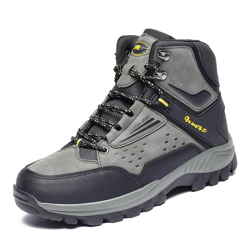 Модные мужские походные ботинки для горного пустынного скалолазания, классические кроссовки на платформе, высокие уличные ботинки, удобные треккинговые ботинки 39-47