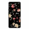 3D рельефный чехол для телефона Google Pixel 9A, чехол для телефона, цветы, черный силикон, мягкая задняя крышка, чехол для Google Pixel 9a, чехол Funda
