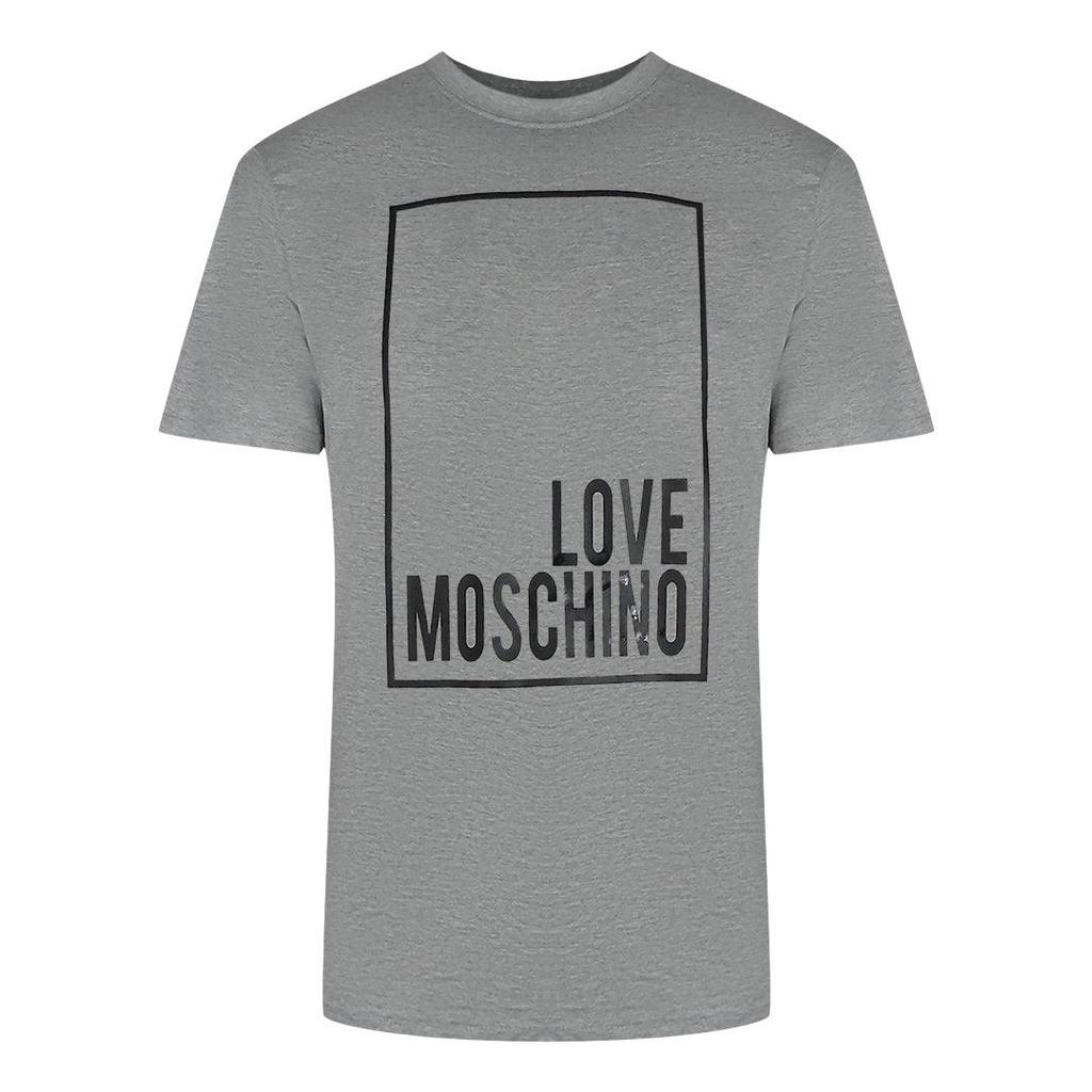 Love Moschino Mens Box Logo T-Shirt