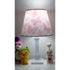Pink Butterfly Pillar Girl Children's Room Lampshade Lighting Over Nightstand