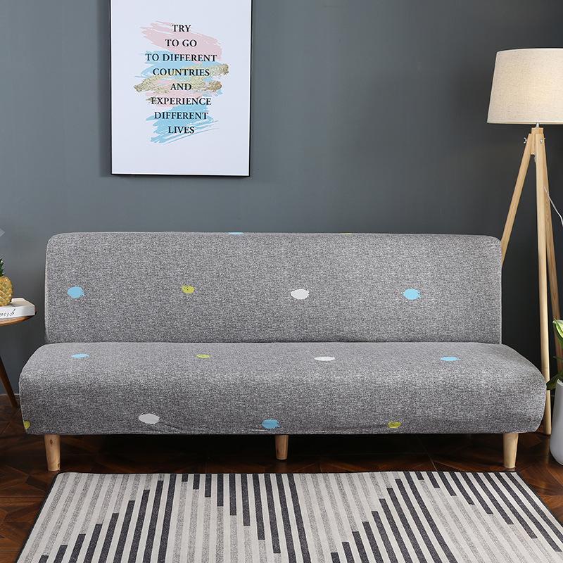 All-Inclusive Folding Sofa Bed Cover Stretch One-Piece Sofa Cover Without Armrest Can Be Used Directly