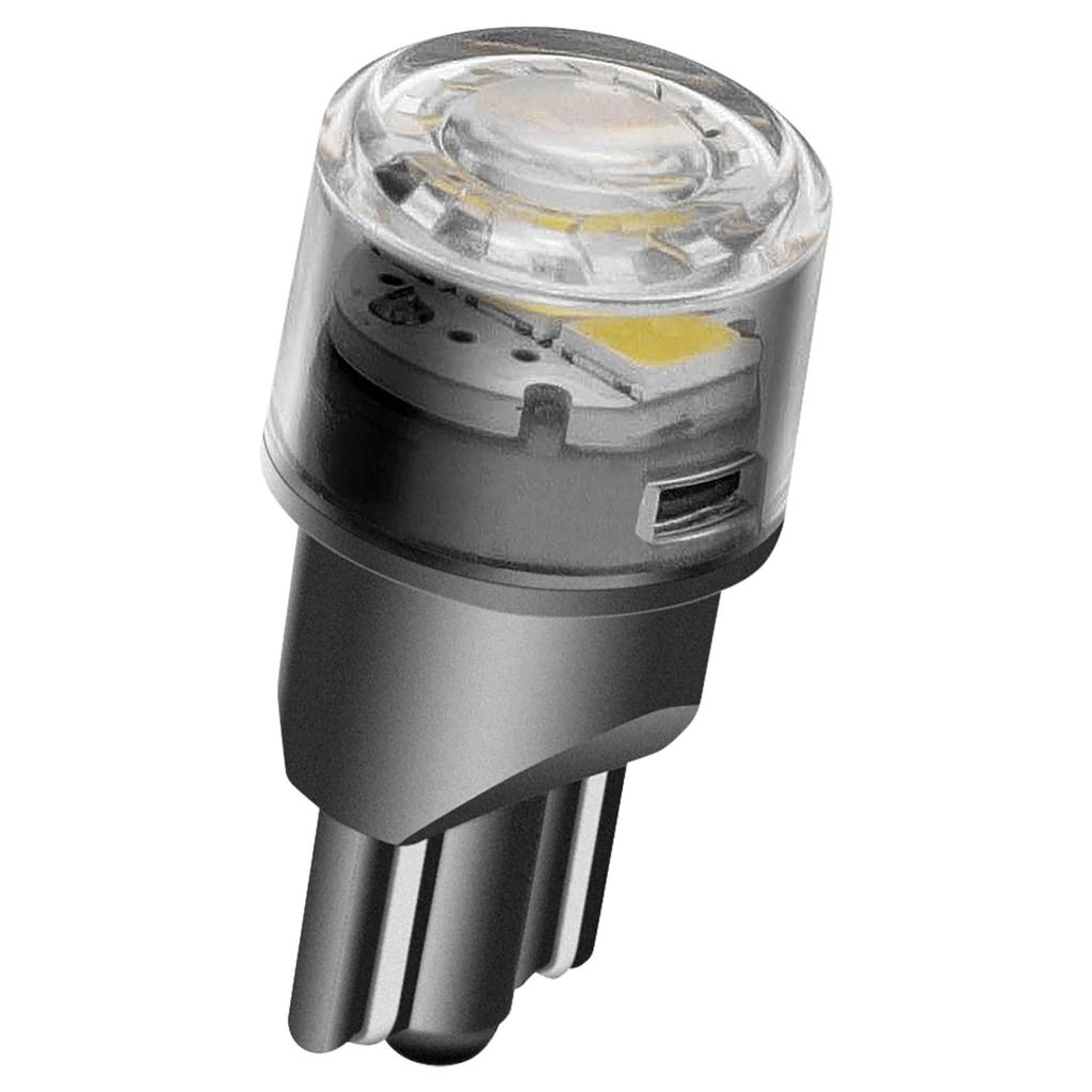 Carmate (КАРМАТЕ) Светодиодная габаритная лампа GIGA giga, совместимая с инспекцией транспортных средств, 6500K110lm, мощный прямой свет T10BW173