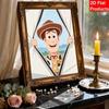 Disney Pearl Painting Toy Story Cowboy Woody Handmade DIY Pearl Gemstone Painting Pictures Crafts Special Shape Home Wall Decoration
