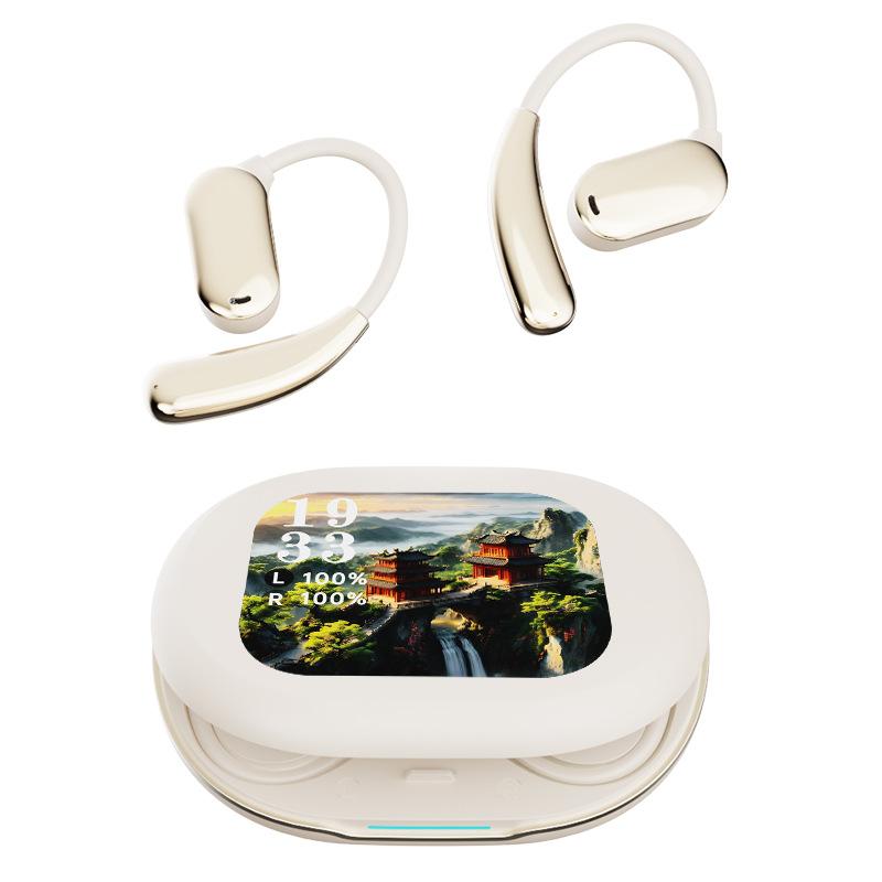 Открытая гарнитура с сенсорным экраном, хорошее качество звука, очень долгий срок службы батареи, Bluetooth-гарнитура для перевода