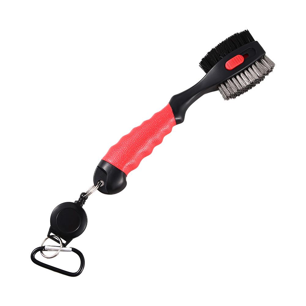 Sporting Goods Sharpener Tool Golf Groove Cleaning Brush Retractable Groove Cleaner Golf Club Brush