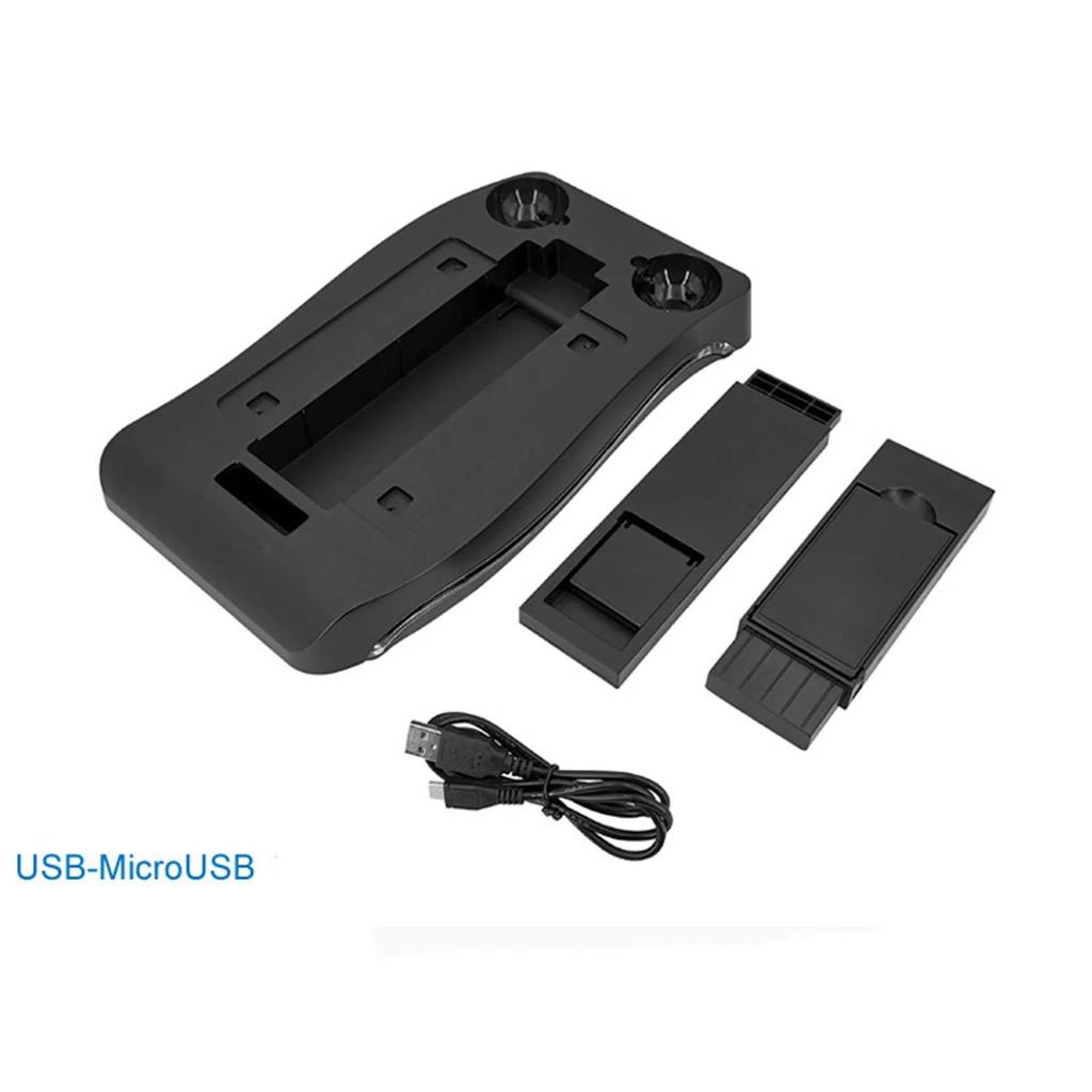 Подставка для зарядной станции PS4 VR, подставка для док-станции, держатель для зарядного устройства, многофункциональная док-станция USB Blue Light 2 для зарядки контроллера PS4 VR