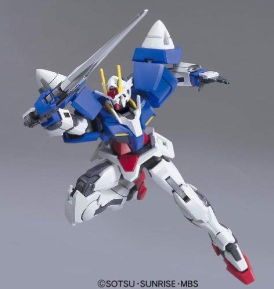 HG Double O Gundam Suit Gundam 1/144 (Мобильный 00)