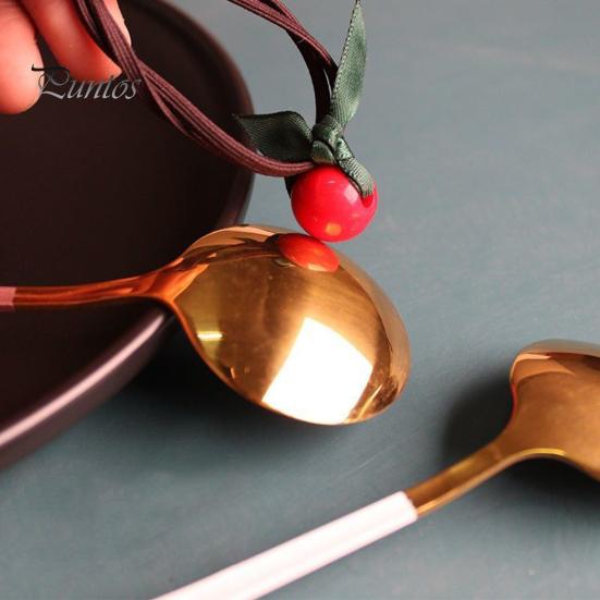 Ложка для супа с утолщенной длинной ручкой из нержавеющей стали Doraemon, милая кофейная ложка, столовые приборы для ресторана