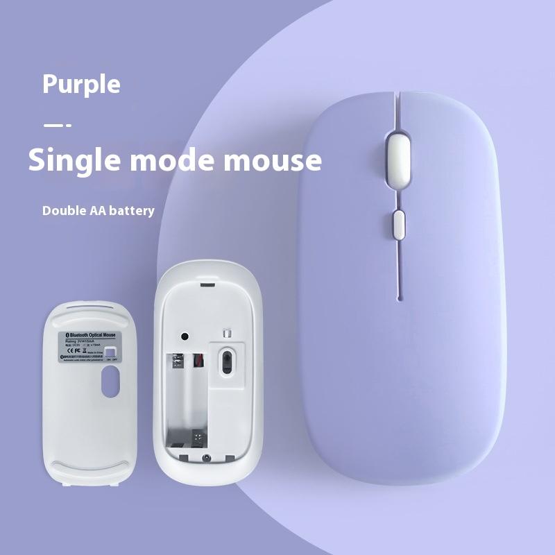 Беспроводная Bluetooth-мышь подходит для мобильных телефонов Huawei, планшетов, ноутбуков, офисных бесшумных мышей на батарейном питании.