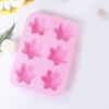 Форма для мыла Привлекательная многофункциональная практичная форма Aramis Силиконовая форма для снежинок Легко очищаемая форма для мыла и свечей Форма Aramis для холодильника