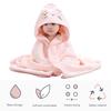 Bath Towel Super Soft Cartoon Design Absorbent Comfortable Touch Baby Hooded Bath Towel Bathrobe Swaddle