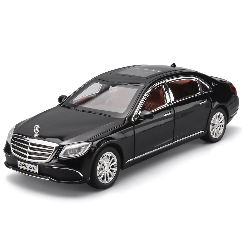1:24 Mercedes-Benz E300L E-Class Sport Литая модель из металлического сплава Машинка Звук Свет Инерционный Механизм Коллекция Детская игрушка Подарок