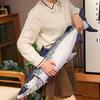 Имитация морской рыбы, плюшевая игрушка, скумбрия, щука, тунец, лосось, плюшевая кукла, спальная подушка, украшение для дома, дети, взрослые, подарок на день рождения, Рождественский подарок