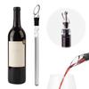 Wine Cooling Chiller Stick Wine with Aerator Spout Stainless Steel Iceless Wine Bottle
