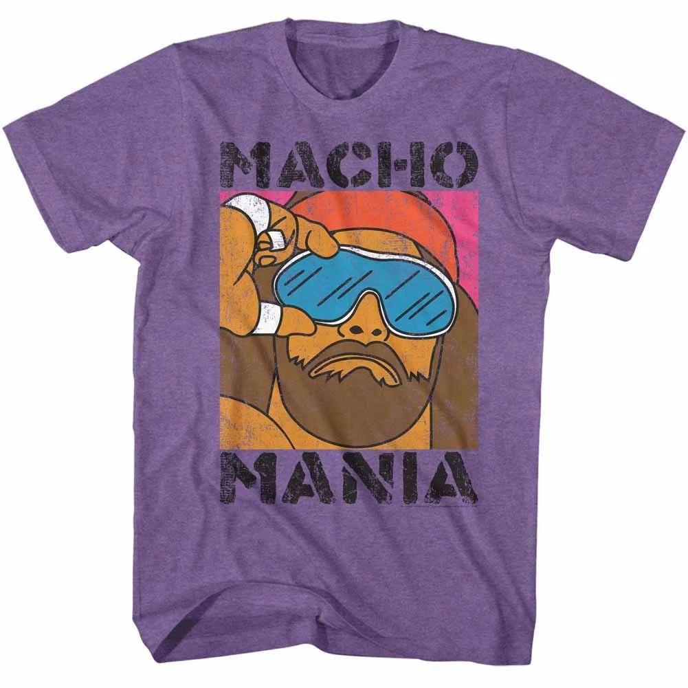 Macho Man - Mania - Short Sleeve - Heather - - Children's T-shirt