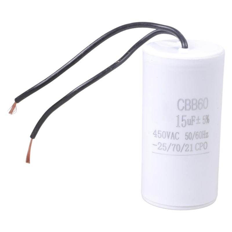 Пусковые конденсаторы CBB60 450 В переменного тока Конденсаторы для работы двигателя Конденсаторы для работы двигателя для двигателей и насосов