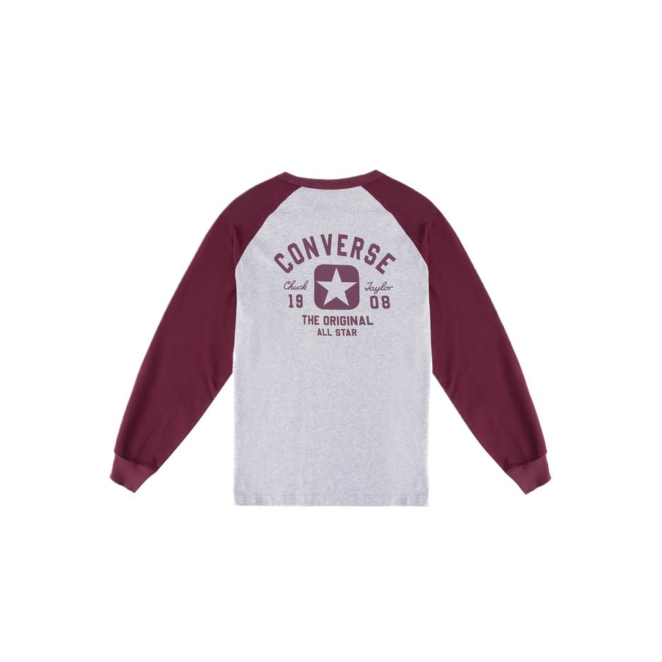 Converse Футболки Унисекс Серые С Круглым Вырезом Средней Посадки UCJ438-G59