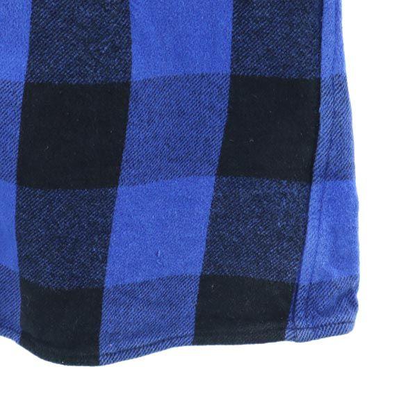 Milok made in Japan Gingham Check Pattern Long sleeve shirt S Men's Used