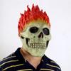 Horror Flame Skull Mask Zombie Ghost Rider Demon Mask Halloween Carnival Party Props