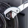 Трещоточный ключ с нескользящей рукояткой и усиленным стальным сердечником для профессионального крепления болтов Ремонтный ручной инструмент