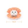 Apricot Lamb Gentle Pearl Scallop Plush Toy for Soft and Fluffy Gentle Pearl Scallop for Girls and 14cm Kids, Cute, Boys,