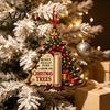 Reusable Holiday Gift Ornament Christmas Money Holder Ornament, Acrylic Stocking Cash Hanging Decor Keepsake Pendant for Tree, Festive with