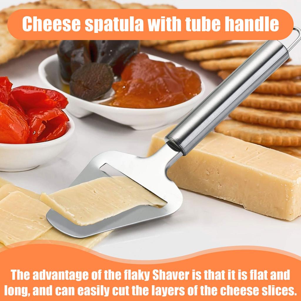 Cheese Slicer Stainless Steel Slicer Slicer with Adjustable Thickness Design Slicer with Handle Easy to Use Machine Washable