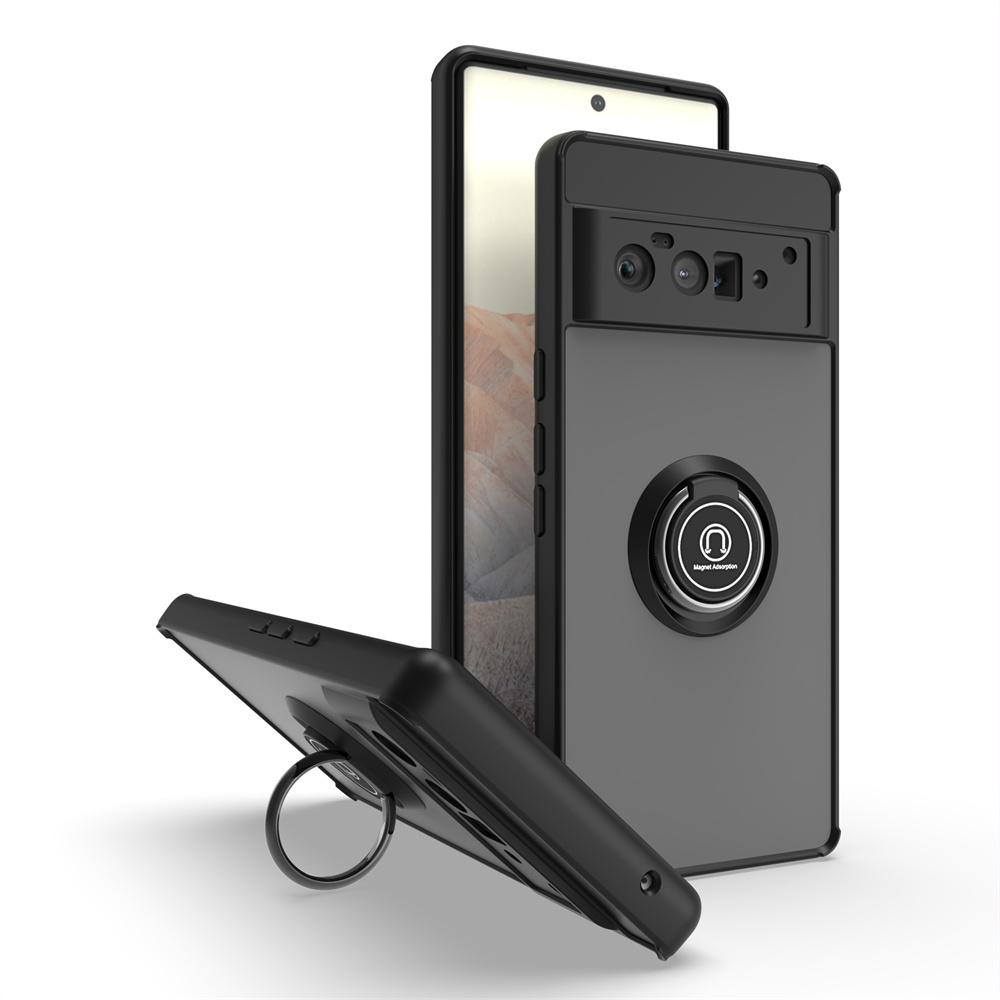Противоударный чехол-броня для Pixel6 Pixel 7 Pixel 8A Для Google Pixel 6 7 8 9 Pro Магнитный держатель-подставка Кольцо Чехлы для телефона Задняя крышка