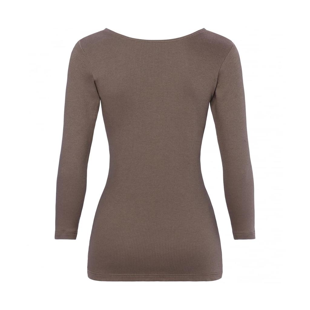 Triumph Undersea Volcano Innerwear Sleeve 3090 Size M 5400, 3/4 Top, (Brown),