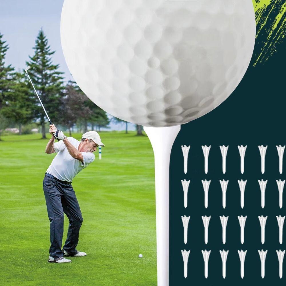 100Pcs 38mm Golf Ball Holder Improved Durability Golf Seats Golf Tee Set Golf Accessories