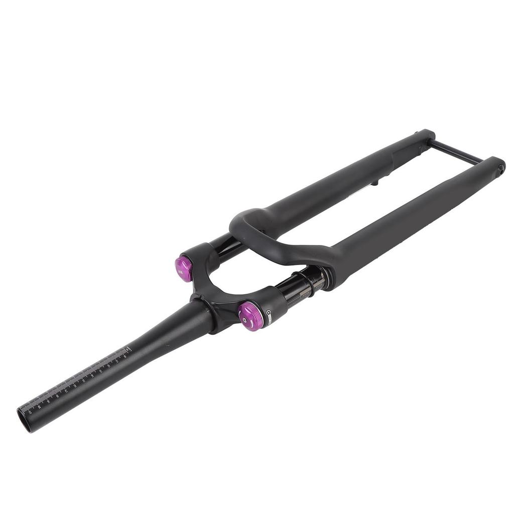 Bike Front Suspension Fork Aluminum Alloy 12x100MM Through Axle Manual Lockout Shock Absorber Air Suspension Fork for