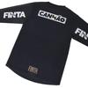 FINTA Мужская футбольная тренировочная рубашка с длинным рукавом FTE0022 (05:00) черный