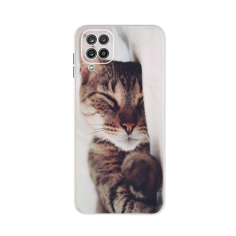 For Samsung Galaxy A12 A13 Case Silicon Soft TPU Back Cover Phone Cases For Samsung A12 A 12 SM-A125F A13 4G Case Bumper Funda