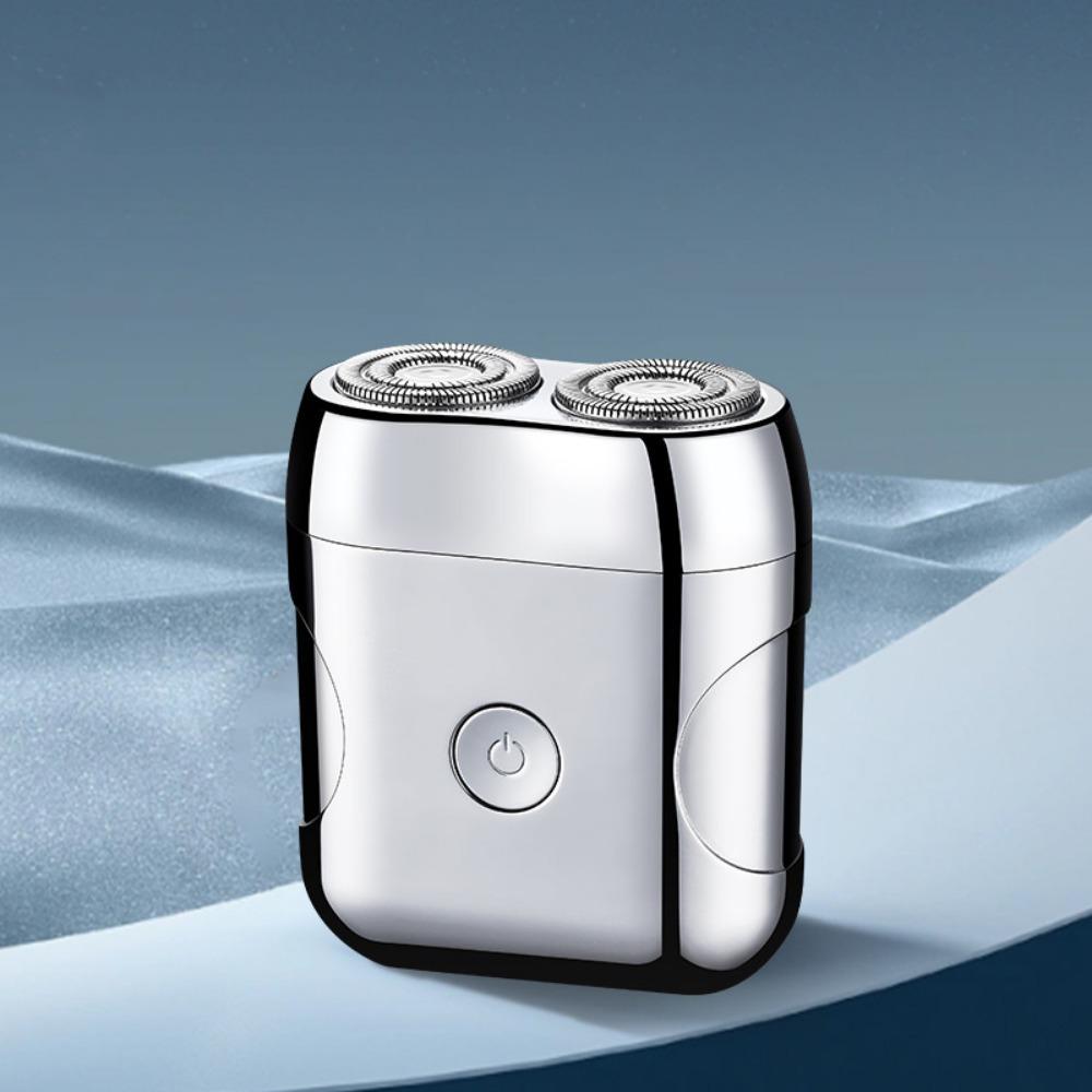 Rechargeable Ultra Clean Double Head Razor Digital Display Silent Electric Shaver Quiet Operations Washable Mini Shaving Men