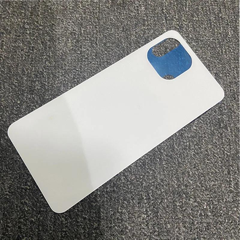 Новое заднее стекло для Xiaomi Mi 11 Lite 4G 5G, задняя панель аккумулятора, замена корпуса задней двери с камерой