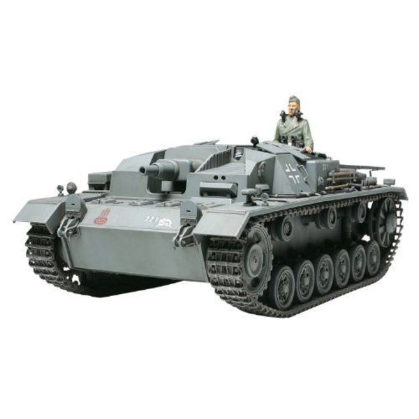 Tamiya 1/35 Немецкий Sturmgeschutz III Ausf.B (Sd.Kfz142) Модельный комплект NEW из Японии