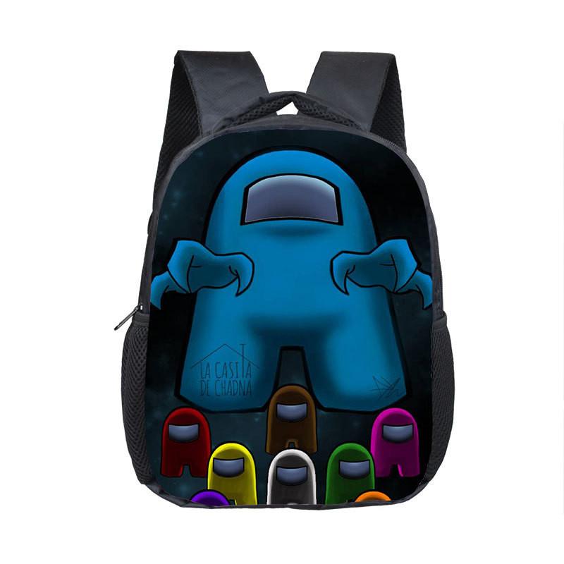 Students Backpack Spaceman Schoolbag Travel Bag Bookbag Shoulderbag