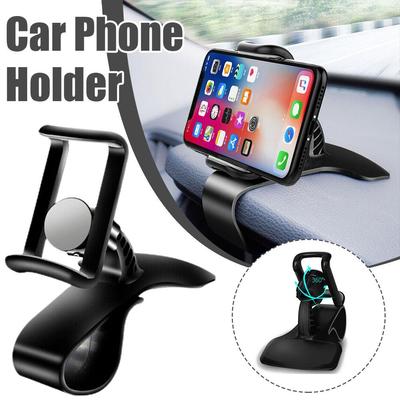 Универсальный держатель для мобильного телефона на приборную панель автомобиля, зажим для крепления, подставка, кронштейн GPS, регулируемый автомобильный держатель для iPhone S7O4