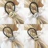 Smooth Hair Rope Hair Accessories Hair Loop New Metal Hair Tie  Women