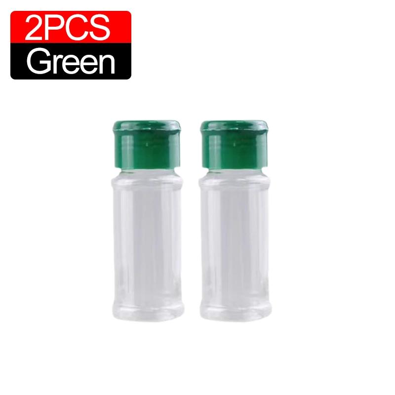 100 мл прозрачная бутылка для специй солонка перечница пластиковые банки для приправ барбекю коробка для приправ кухонные гаджеты банка для хранения порошка
