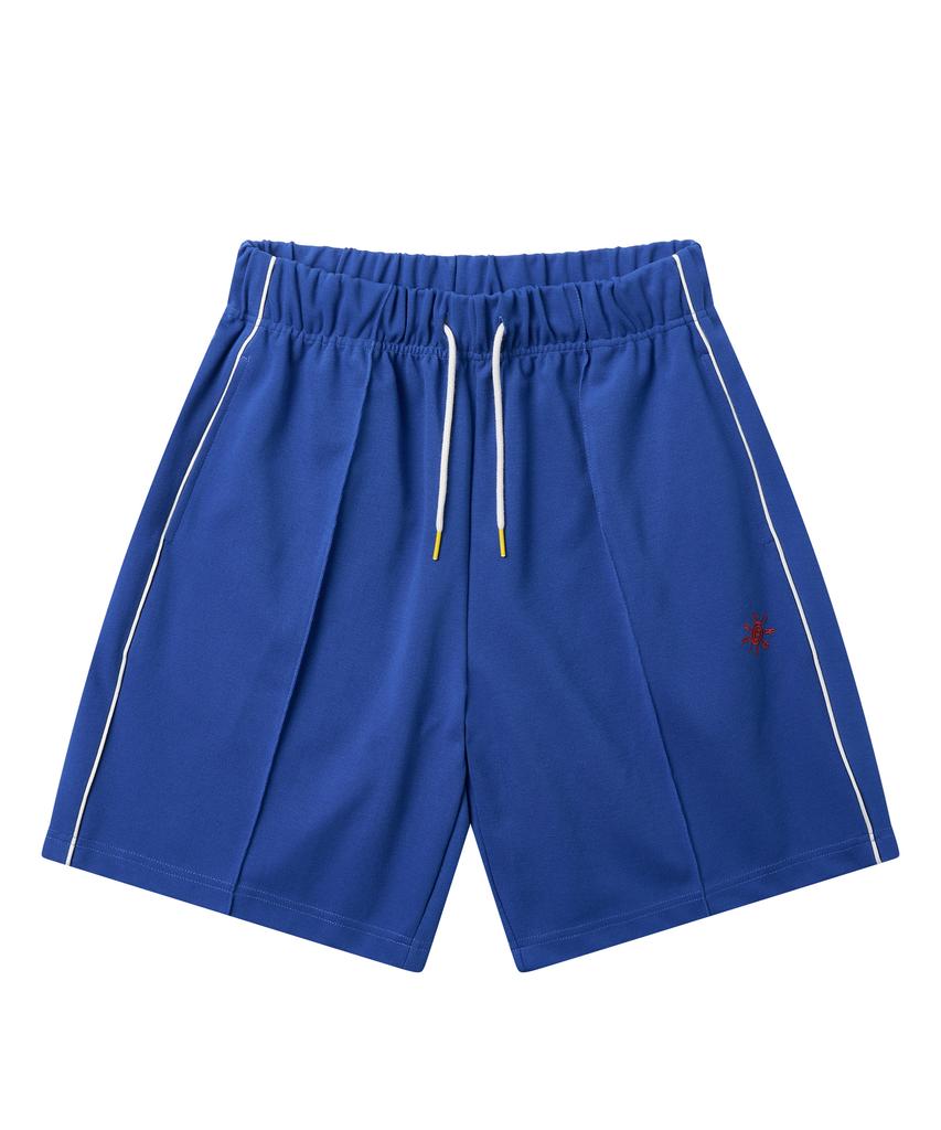 GOLDEN SUNSHINE Golden Track Shorts_Royal Blue