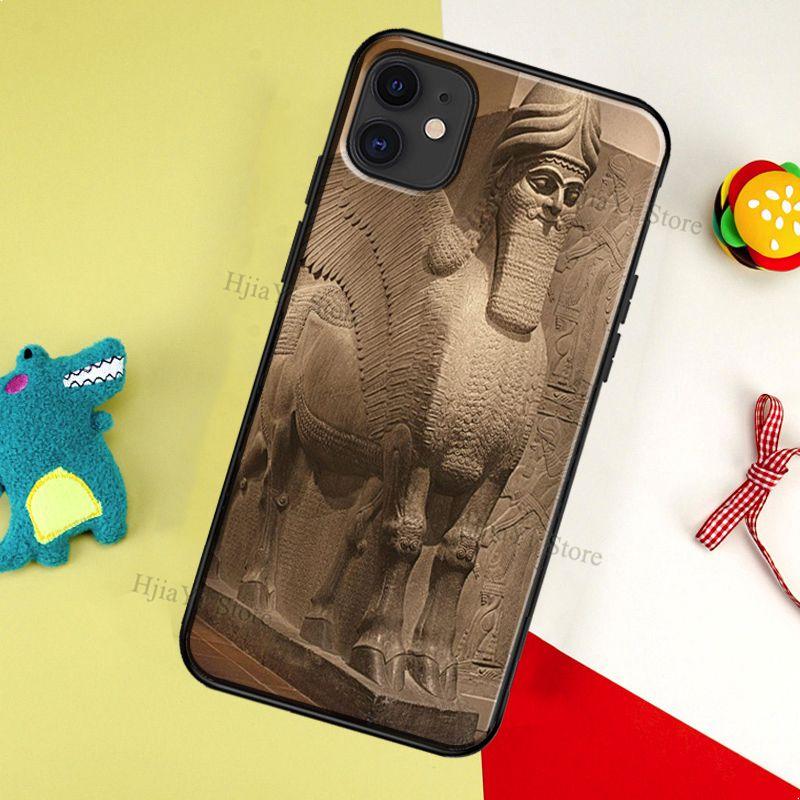Чехол Lamassu Assyrian Mesopotamian для iPhone 13 11 14 Pro Max 12 mini 6S 7 8 Plus X XR XS Max SE 2020, мягкий чехол из ТПУ
