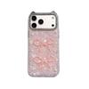 Чехол для телефона в корейском стиле с текстурой ракушки и бантом для iPhone 17 Pro Max, подходит для моделей 14, 15, 16.