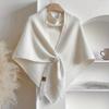 Vintage Winter Wrap Scarf - Soft Elegant Shawl In 6 Colors. For Office, Party & Travel. Easy Care.