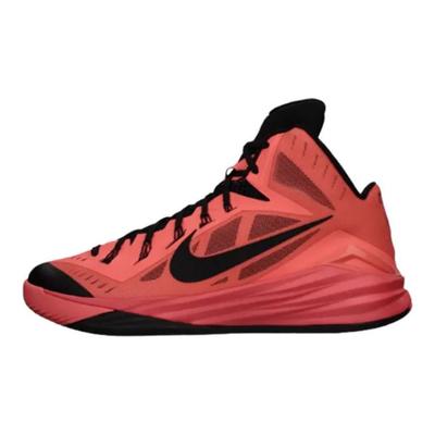 Hyperdunk 2014 Модные Нескользящие Износостойкие Высокие Баскетбольные Кроссовки Мужские Красные 653640-800