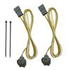 OTORAM Honda Vehicle Tweeter Extension Connector with Wiring Harness Compatible Compatible/Replaceable Coupler, 2-Pack,