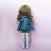 Casual Wears Jeans Shorts Floral Doll Clothes  for 11.5" Dolls/for 1/6 BJD Dolls/For 30cm Doll