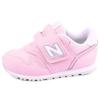 New Balance IZ373 Детские Универсальные Спортивные и Школьные Кроссовки, Ремень, Розовый, 13.5см, 730373, Для девочек